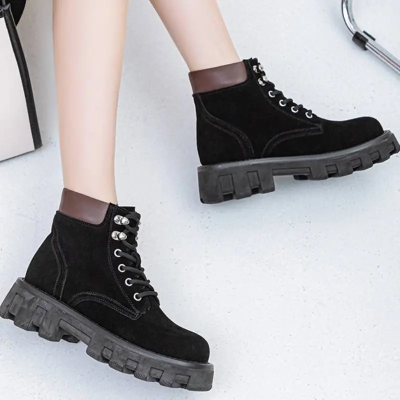 Retro Loose Casual Outdoor Boots-2