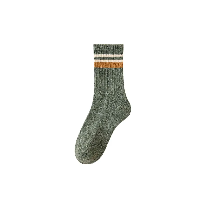Casual Warming Polyester Mid Calf Sock-5