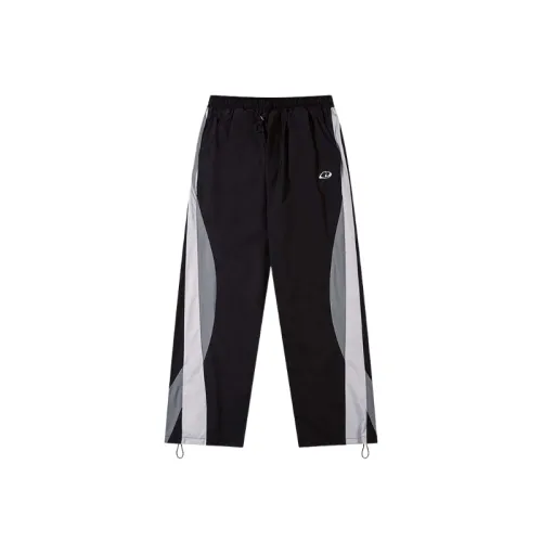 Simple Sporty Polyester Casual Pants