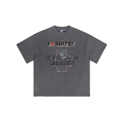 Retro Plain Cotton T Shirt