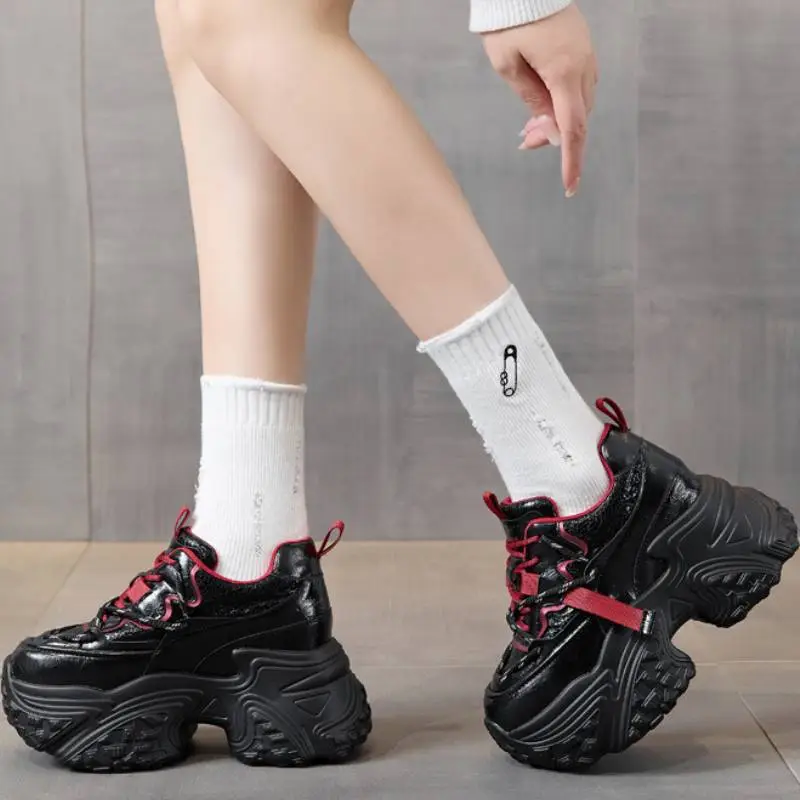 Casual Sporty Chunky Sneakers-10