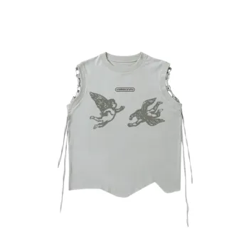 Punk Style Strap Rapped Irregular Vest swag OOTD