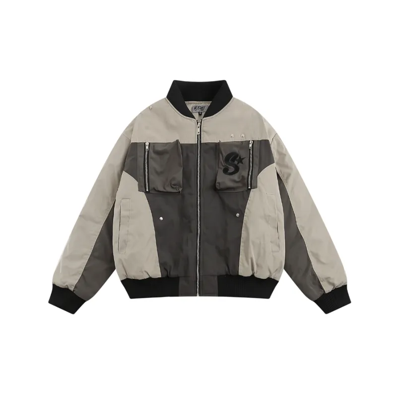 New Vibe Style Heavy Embroidered Bomber Jacket-2