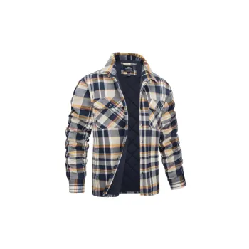 Fashionable Plaid Jacket