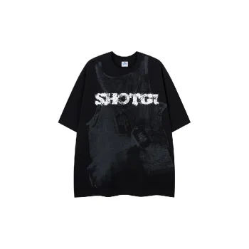 Street Hip Hop Combed Cotton T-Shirt