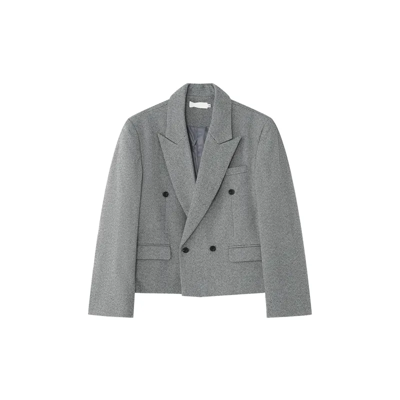 Casual Shoulder Pads Business Suit-3