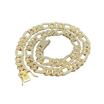 Hip Hop Splicing Cuban Zircon Rap Necklace