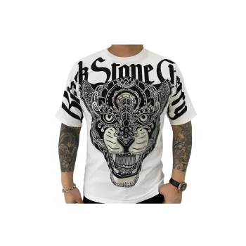 Fashionable Tiger Head Printed T shirt