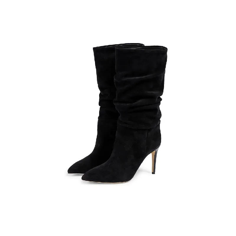Fashionable Funky Mid Calf Boots-1