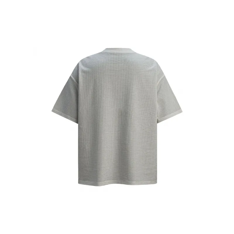 Street Loose Cotton Blended Fabric T Shirt-5
