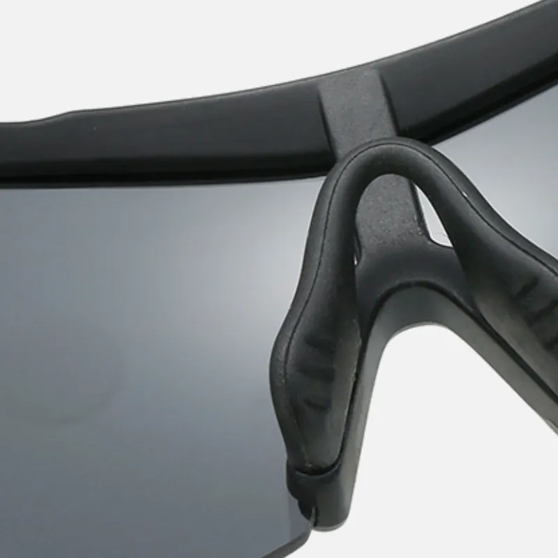 Simple Plain Sunglasses Unisex-4
