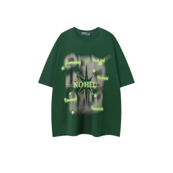 Foam Print Short Sleeve T Shirt