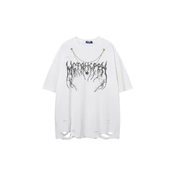 Fashionable Loose 100% Cotton T Shirt