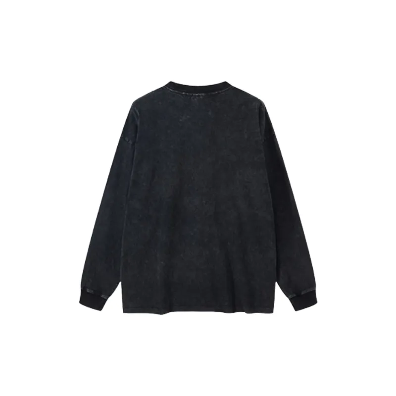 Casual Retro 100% Cotton Sweatshirt-1