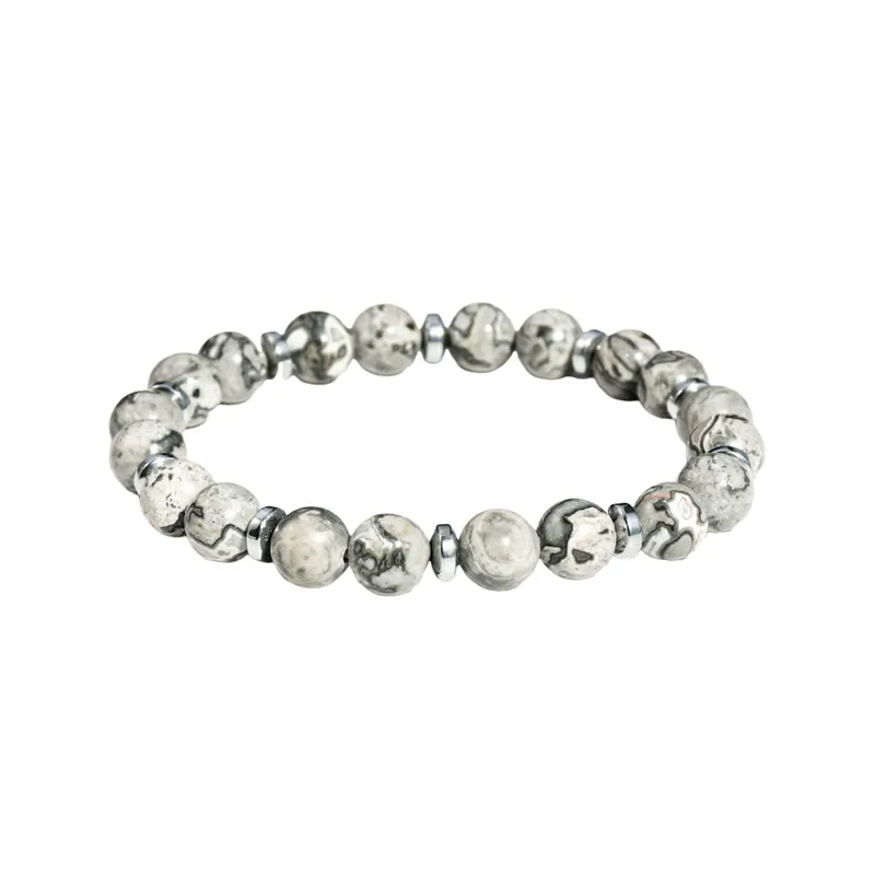 DIY Medieval Style Blue Bracelet