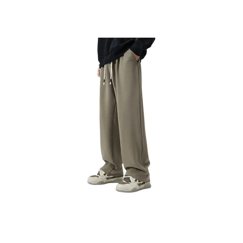 Loose Drawstring Casual Pants-5