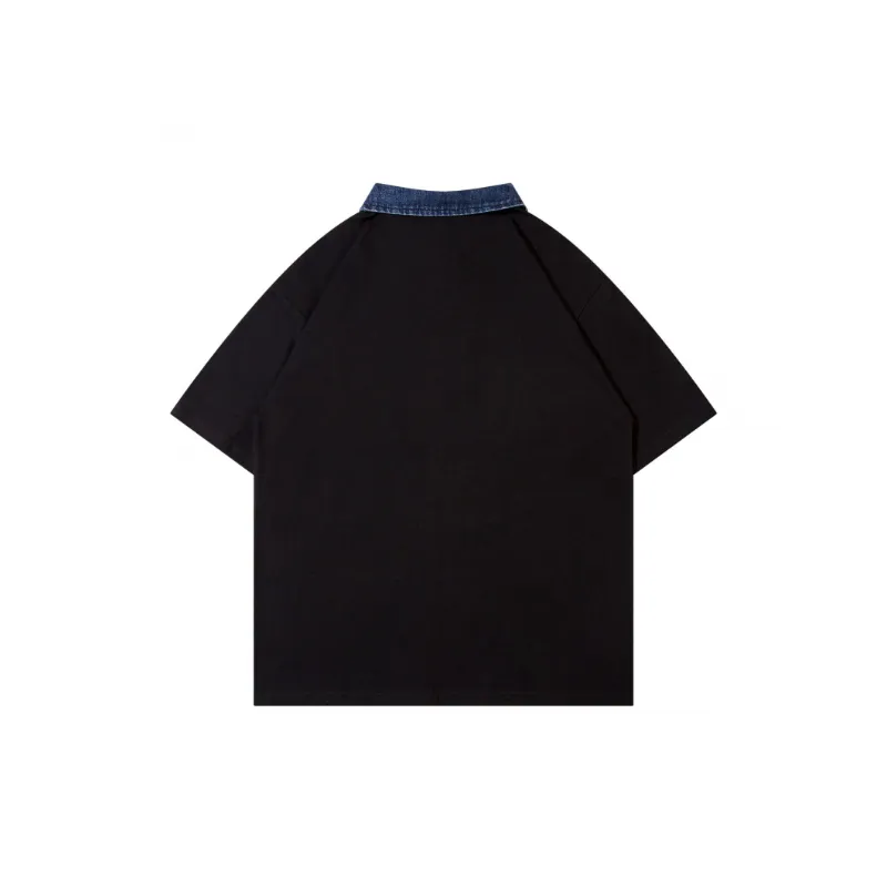 Funky Loose Cotton T-Shirt-5