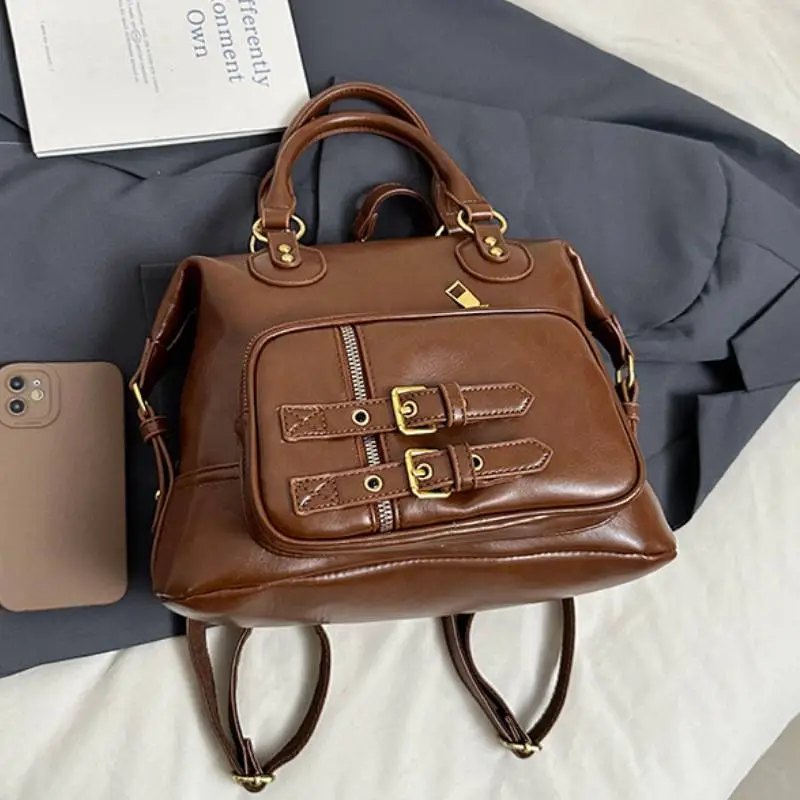 Punk Plain Crossbody Bag-1