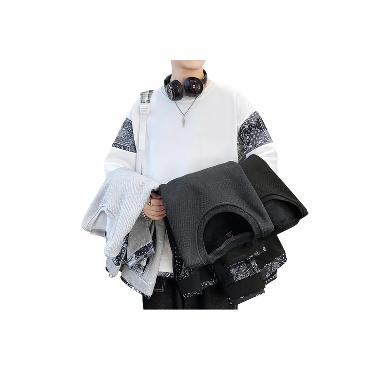 Simple Plus Size Sweatshirt-2