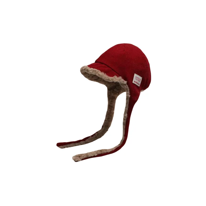 Simple Funky Red Army Cap-0