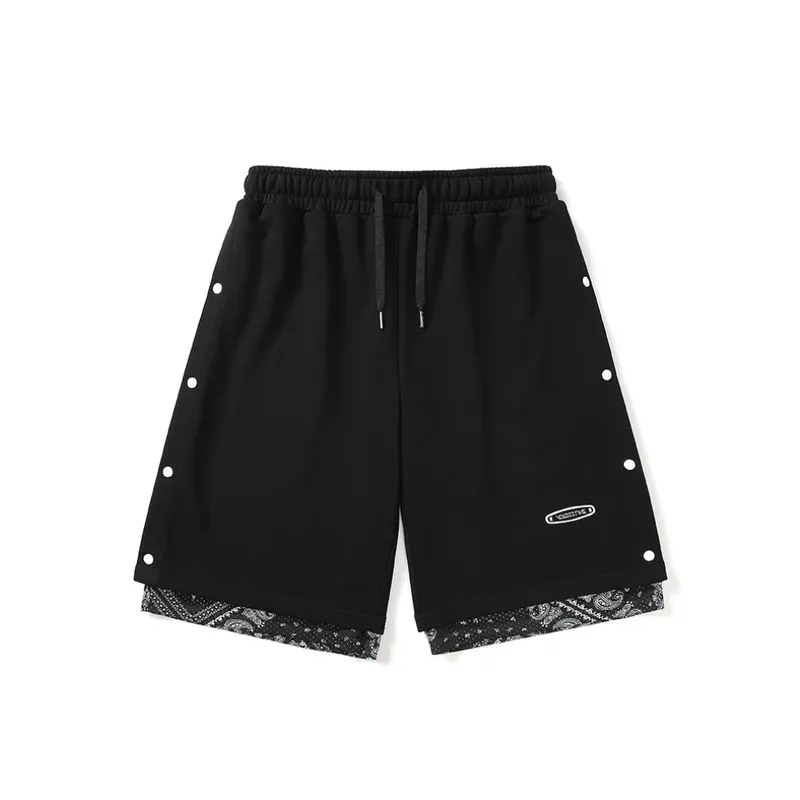 Casual Large Size Straight Breathable Shorts-1