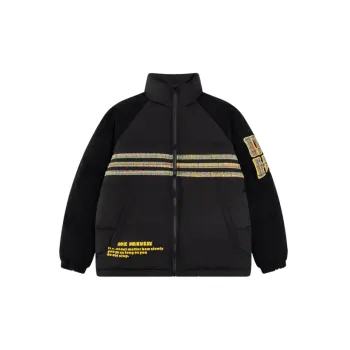 Casual Loose Blended Synthetic Fabrics Quilted Jacket