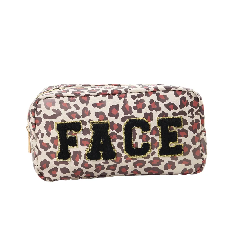 Simple Leopard Print Storage Bags-4