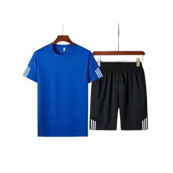 Quick Dry T Shirt And Shorts Sports Set
