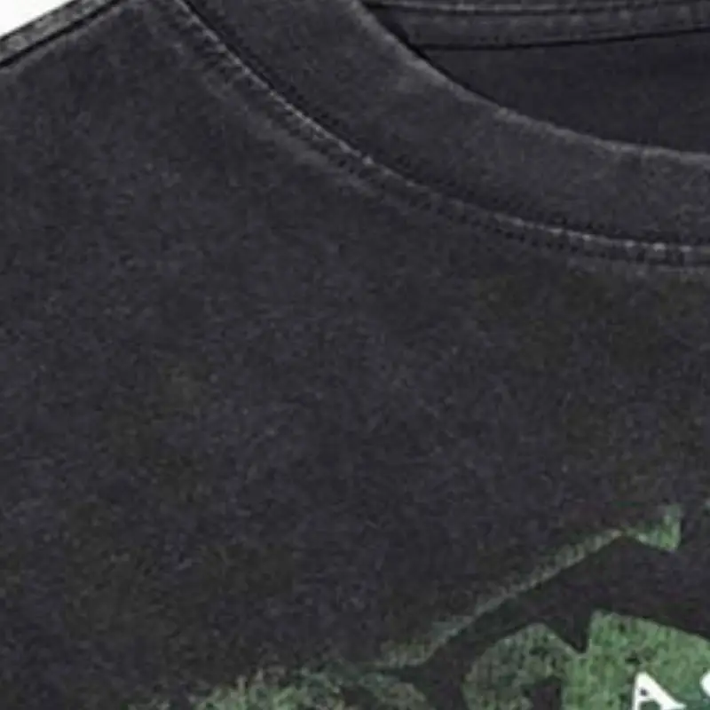 Casual Loose Cotton Blended Fabric T Shirt-4