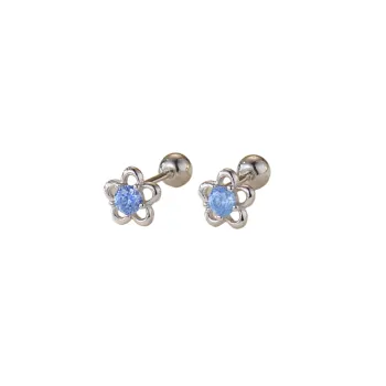 Simple Flowers Ear Stud Women