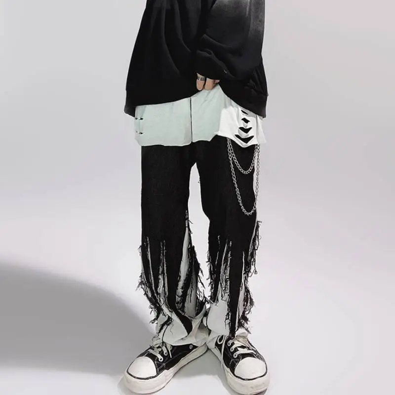 Loose Simple Jeans-1