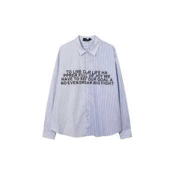 Retro Striped Long Sleeved Shirt