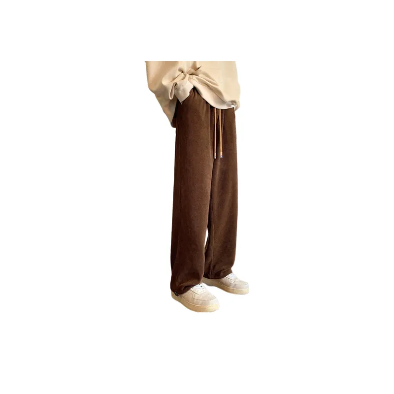 All match Leg toe Solid Color Sports Loose Pants-3