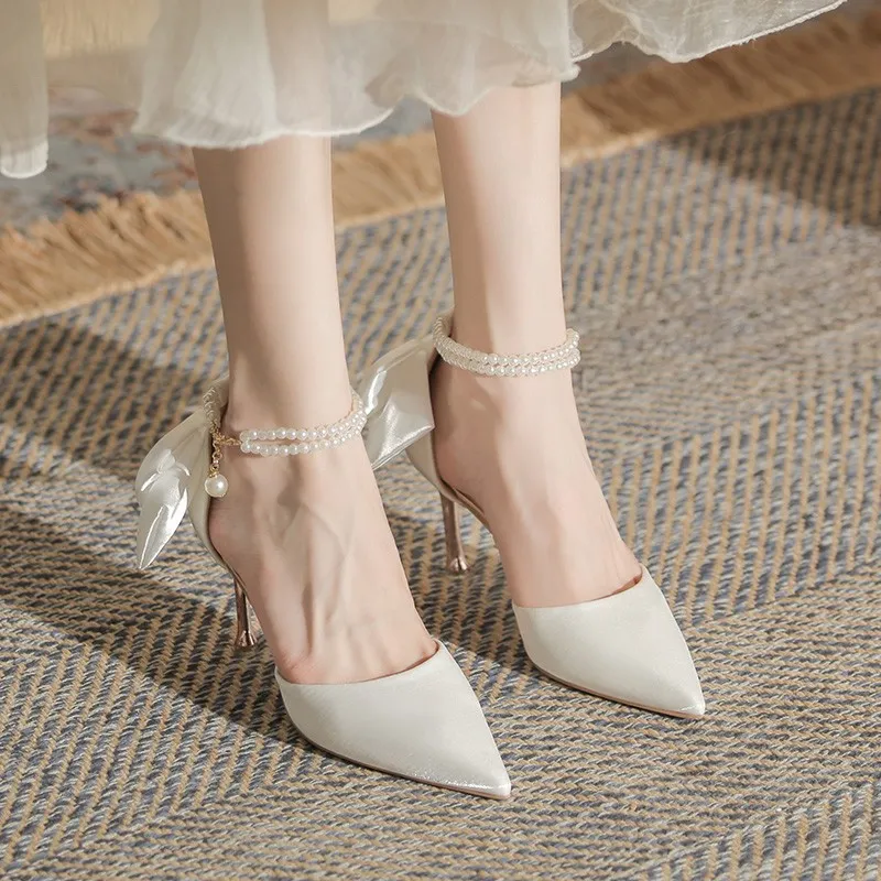 Sexy Bow High Heels-2