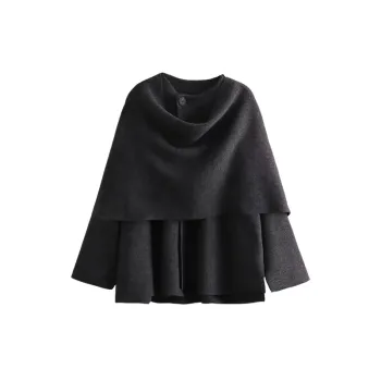 Casual Loose Knitted Fabric Knitwear Women