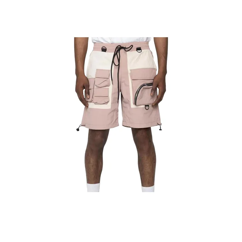 Multi Pocket Loose Casual Shorts-2