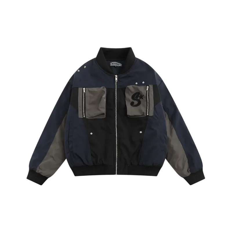 New Vibe Style Heavy Embroidered Bomber Jacket-0