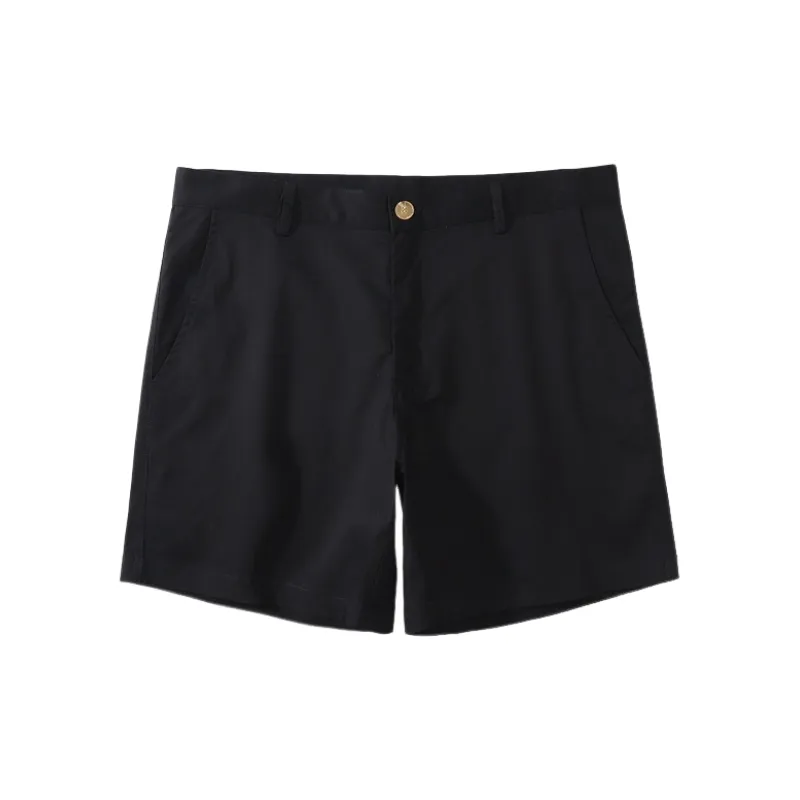 Simple Loose Cotton Sports Shorts-2