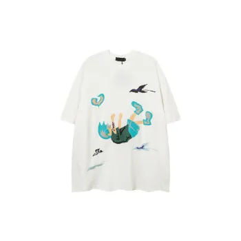 Street Cartoon 100% Cotton T Shirt