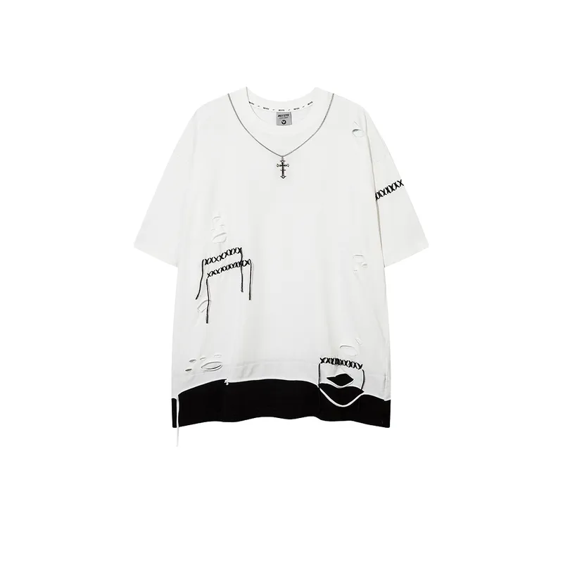 Fake Two Piece T Shirt-2