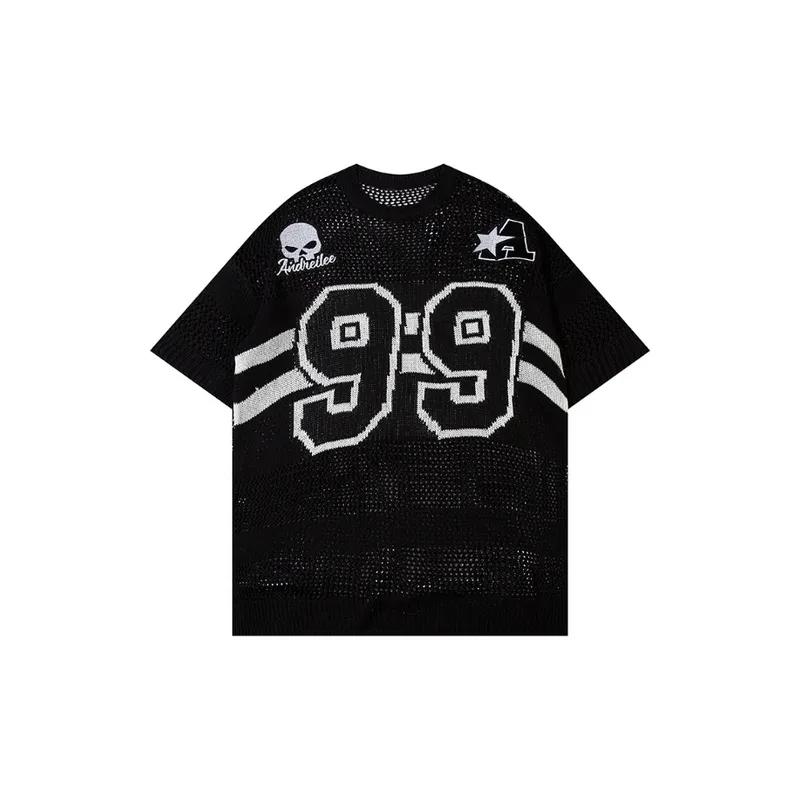 Fashion Loose Short Sleeve T Shirt-0