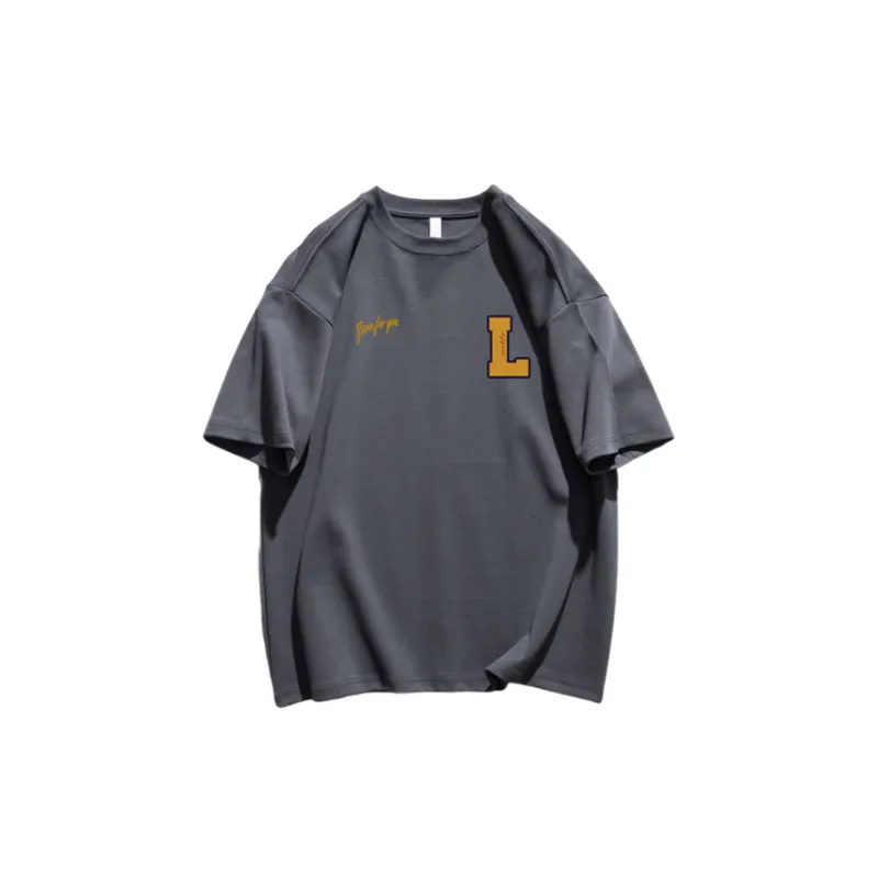 Hip Hop Pure Cotton Short Sleeved T Shirt-10