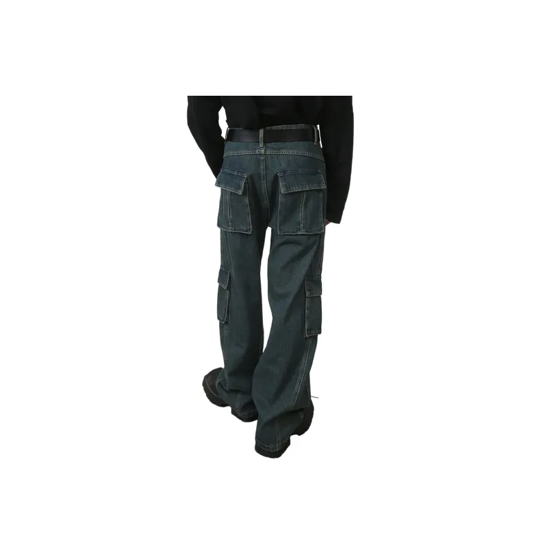 Casual Washed Jeans-2