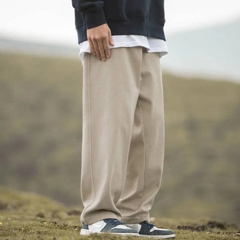 Fashionable Loose 100% Cotton Casual Pants-6