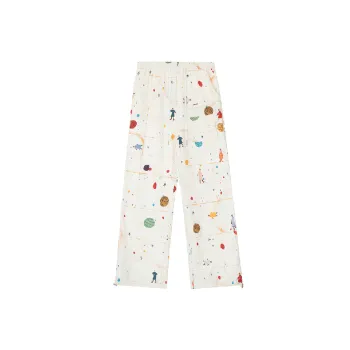 Trendy Print Casual Pants