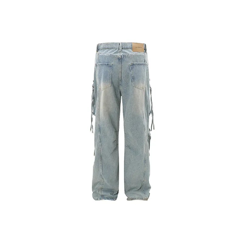 Trendy Loose Jeans-2