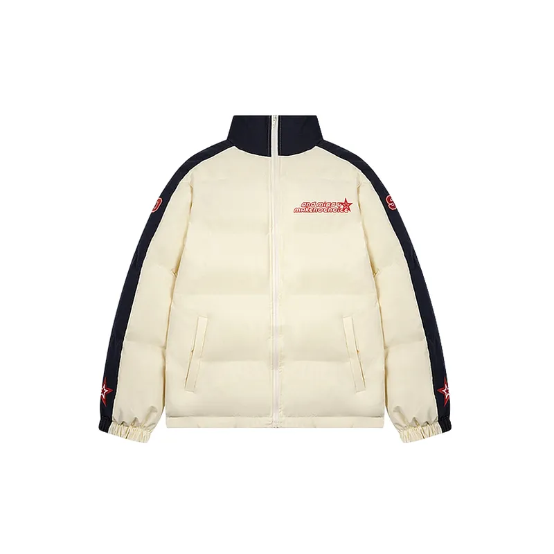 Fashionable Simple Quilted Jacket-3