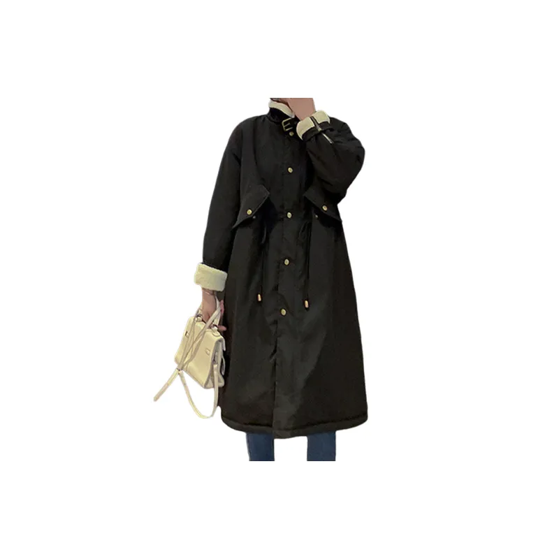 Loose Warming Quilted Jacket-0