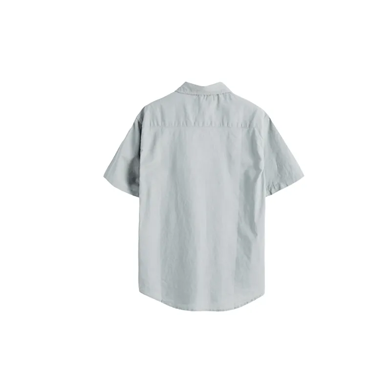 Casual Loose Flax Shirt Unisex-7