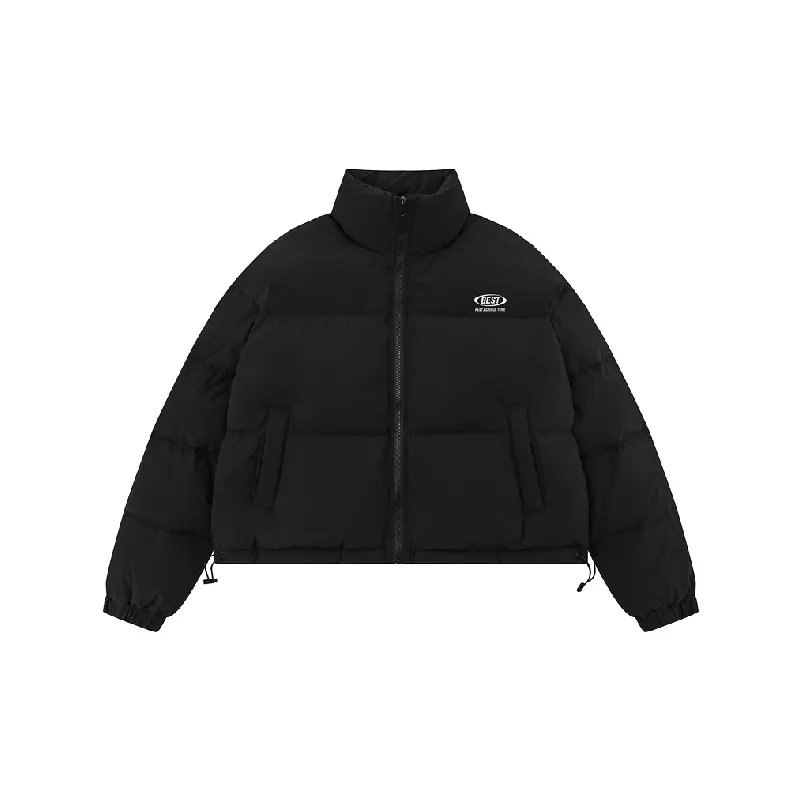 Simple Funky Quilted Jacket Women-0